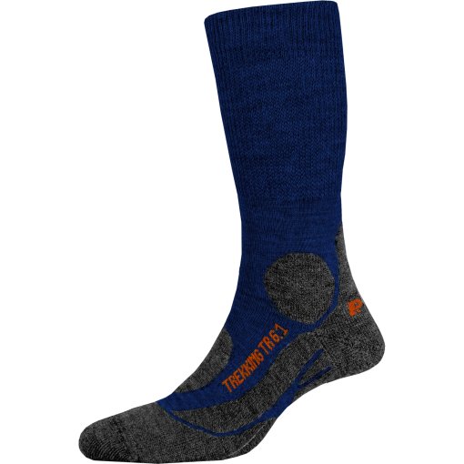 Productfoto van P.A.C. Original TR 6.1 Trekking Merino Medium Sokken voor heren - Navy