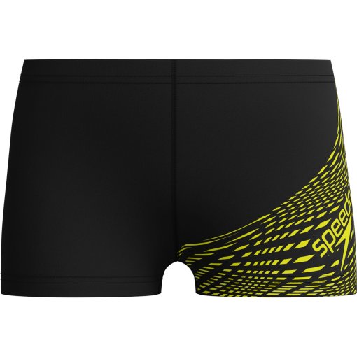 Photo produit de Speedo Caleçon de Bain Garçon - Medley Logo - hyper yellow