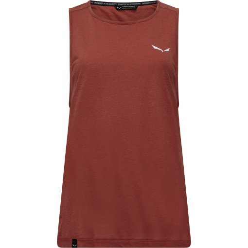 Foto de Salewa Camiseta sin Mangas Mujer - Agner Hemp/Durastretch - etruscan red 1980