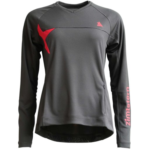 Produktbild von Zimtstern Bulletz Langarm MTB Trikot Damen - Pirate Black