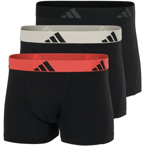 Foto de adidas Sports Underwear Calzoncillo Hombre - Active Flex Cotton - Pack de 3 - 909 assorted