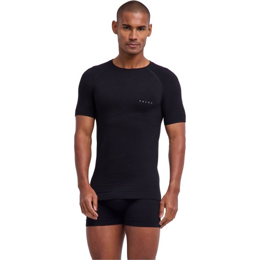 Bild von Falke Wool-Tech Light Kurzarmshirt Herren - black 3000 (33252)