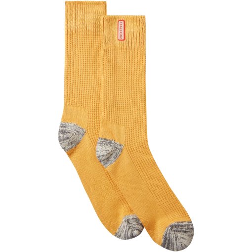 Immagine prodotto da SealSkinz Calze Leggeri Media Lunghezza a Nido d&#039;Ape - Bradenham - Giallo