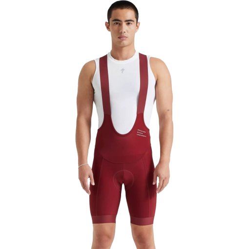 Photo produit de Specialized Cuissard à Bretelles Court Cycliste Homme - Foundation - garnet red