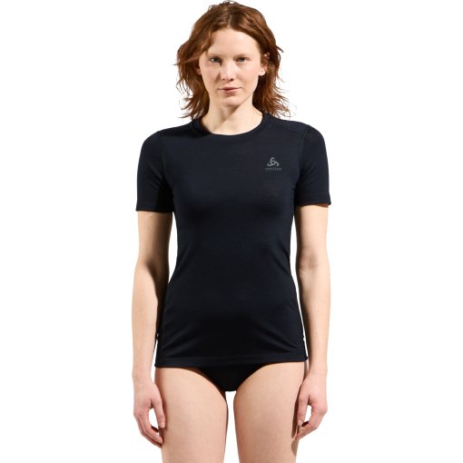 Foto de Odlo Camiseta Interior Mujer - Natural Merino 160 - negro