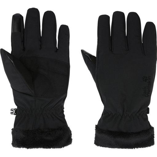 Photo produit de Jack Wolfskin Highloft Gants pour femmes - noir