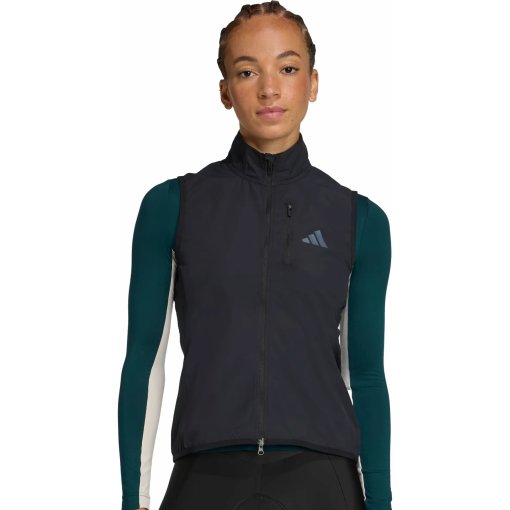 Productfoto van adidas Essentials Morph Graphic Windproof Fietsvest Dames - black KB5188