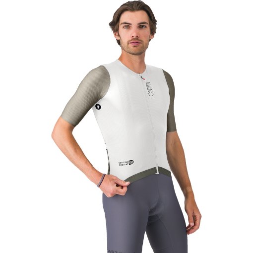 Produktbild von Castelli Corretto Kurzarmtrikot Herren - ivory/clay-black 065