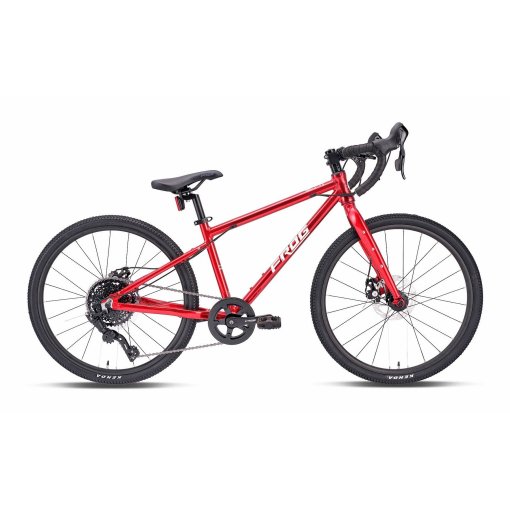 Photo produit de Frog Bikes Vélo Gravel Enfant 24&quot; - Gravel 61 - 2026 - racing red