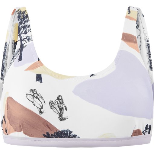 Foto de Picture Bralette Top Mujer - Clove Print - Pyla