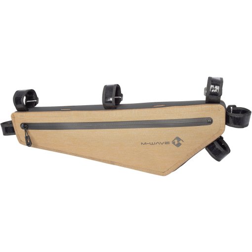 Produktbild von M-Wave Rough Ride II Triangle Rahmentasche - 2.1L - sand