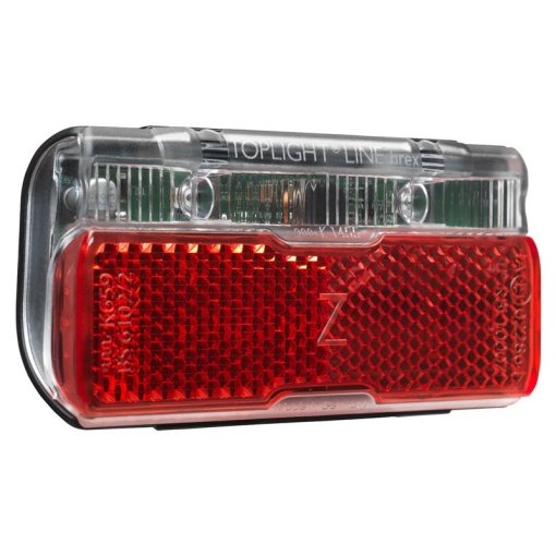 Photo produit de Busch + Müller Toplight Line Brex E-Bike Rear Light - 323KSB-02 - black/red