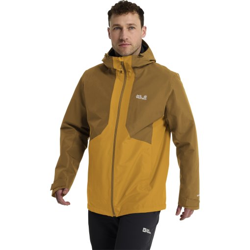 Photo produit de Jack Wolfskin Stonetrail 3In1 Vestes pour hommes - burly yellow JW
