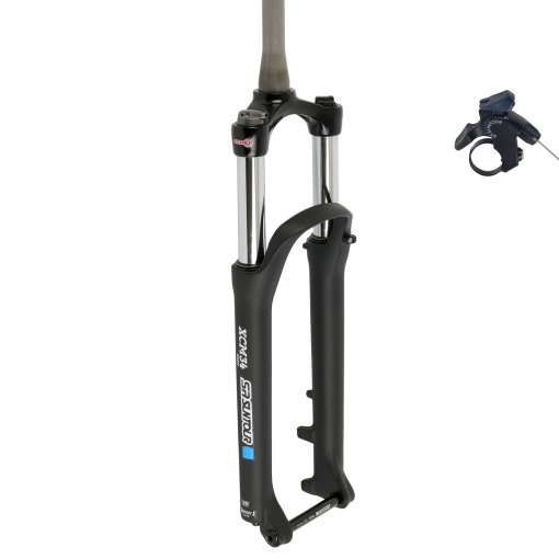 Foto de SR Suntour SF18 XCM34 RL 29 Inch Fork - 130mm - Tapered - 15x110mm Boost - Matte Black