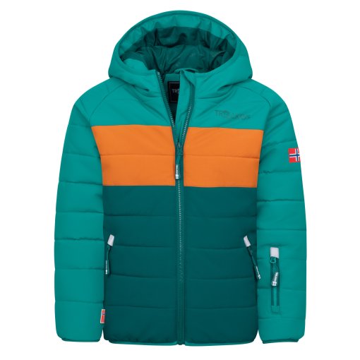 Zdjęcie: Trollkids Hafjell Snow PRO Kurtki dla dzieci - Midnight Petrol/Dark Cyan