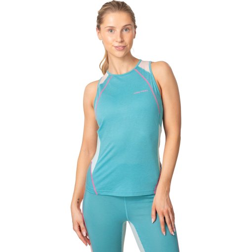 Productfoto van Kari Traa Alma Hemd zonder Mouwen Dames - lagon