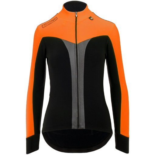 Foto de Bioracer Chaqueta Ciclismo Mujer - Vesper Tempest Spring Fluo - fluo orange