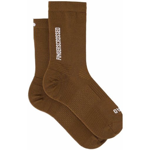 Immagine prodotto da FINGERSCROSSED Calzettoni Ciclismo - Off Road - Coffee