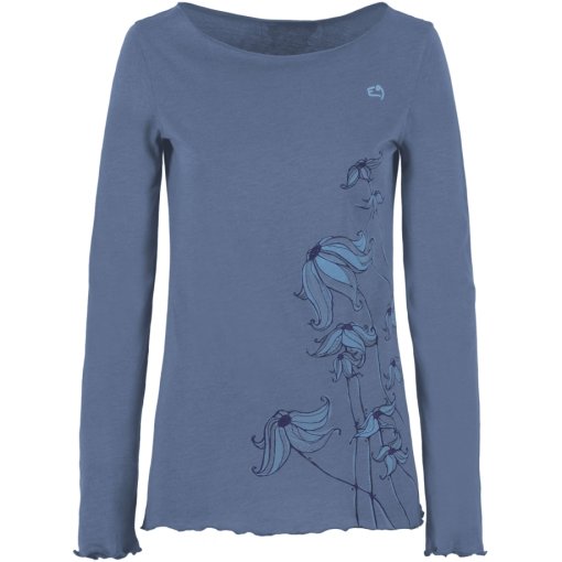 Slika izdelka E9 Sibilla Ženska srajca z dolgimi rokavi - Steel Blue