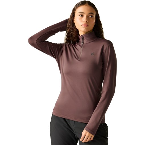 Foto de Dare 2b Lowline II Lightweight Core Stretch Camisas de entretiempo para mujer - ZGQ Huckleberry