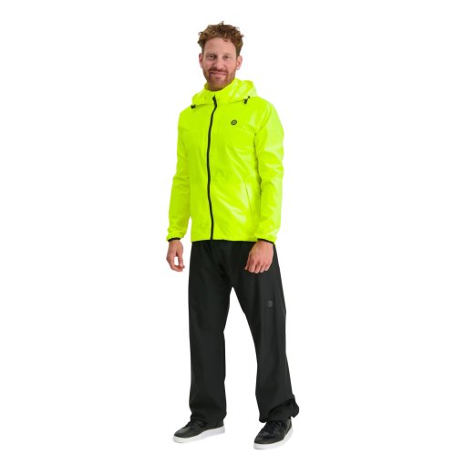 Foto de AGU Traje de Agua - Essential GO - Kit de Pantalones Impermeables y Chaqueta Impermeable - neon yellow
