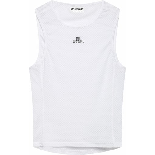 Photo produit de Café du Cycliste Maillot de Corps sans Manches Homme - Liliane - blanc
