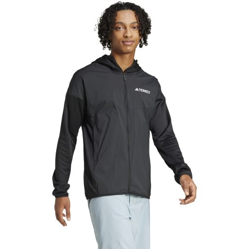 Foto de adidas Chaqueta Hombre - TERREX Xperior Wind Light Fleece - negro JF1227