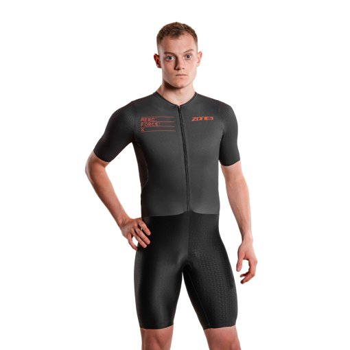 Productfoto van Zone3 Aeroforce X II Trisuit Heren - zwart