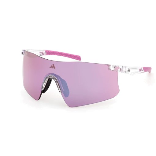 Photo produit de adidas Kaphiros SP0122 Lunettes - Crystal / Contrast Mirror Violet