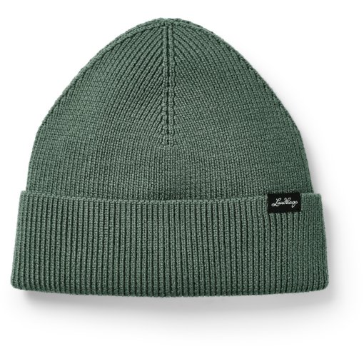 Productfoto van Lundhags Merino Gebreide beanie - Thyme Green 62700