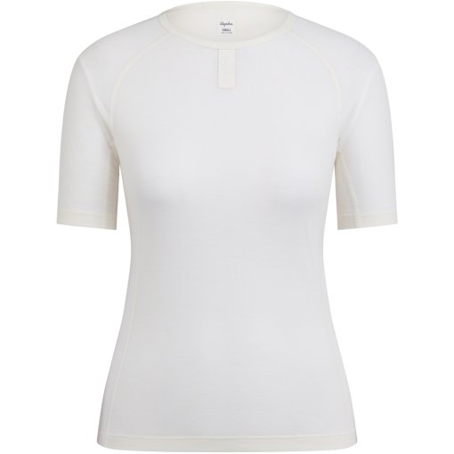 Produktbild von Rapha Merino Lightweight Kurzarm-Unterhemd Damen - cream/white
