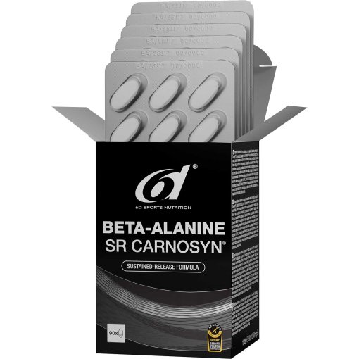 Kuva tuotteesta 6d Sports Nutrition Beta-Alanine SR Carnosyn - Food Supplement - 90 tablettia