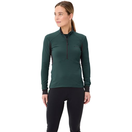 Foto de Vaude Maillot de Manga Larga Mujer - Kuro Halfzip - deep pond