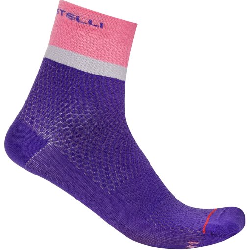 Productfoto van Castelli Tonal Logo 12 Sokken Vrouwen - ultraviolet/rosa giro-purple m 501