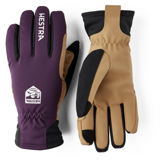 Productfoto van Hestra Women´S Xc Primaloft - Handschoenen met 5 vingers - plum/tan