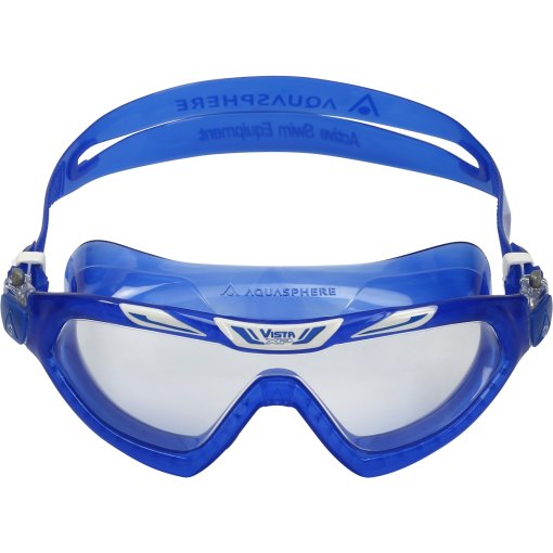 Photo produit de AQUASPHERE Lunettes de Natation - Transparent - Vista XP - Bleu/Blanc