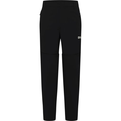 Foto de Jack Wolfskin Pantalones Desmontables Hombre - Hikeout Zip Off - regular - negro