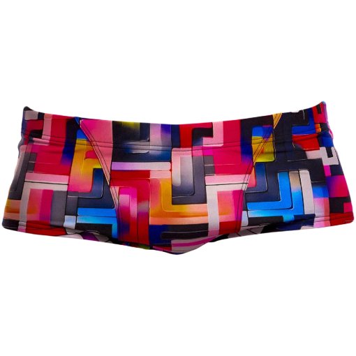 Picture of Funky Trunks Classic Eco Swim Trunks Men - Putty Rules