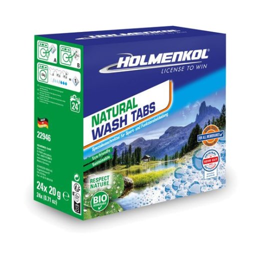 Foto de Holmenkol Pestañas de Lavado - Natural Wash Tabs