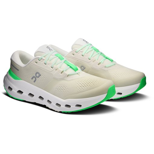 Picture of On Cloudrunner 3 Running Shoes Men - Wide - Ghost | Verdite