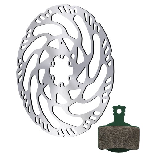 Immagine prodotto da Magura eSTOP Optimized Kit - MDR-C Disc Rotor | 7.S Sport Brake Pads - 203mm