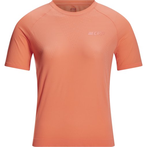 Foto de CEP Camiseta Mujer - Ultralight Seamless V2 - coral