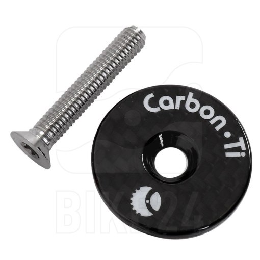 Produktbild von Carbon-Ti X-Cap Ahead Kappe - Carbon - silber