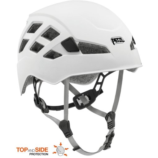 ALPIDEX Kit Escalade Complet : Casque Bright White + Baudrier Red + Stubai Via Ferrata Set Basic 3.0