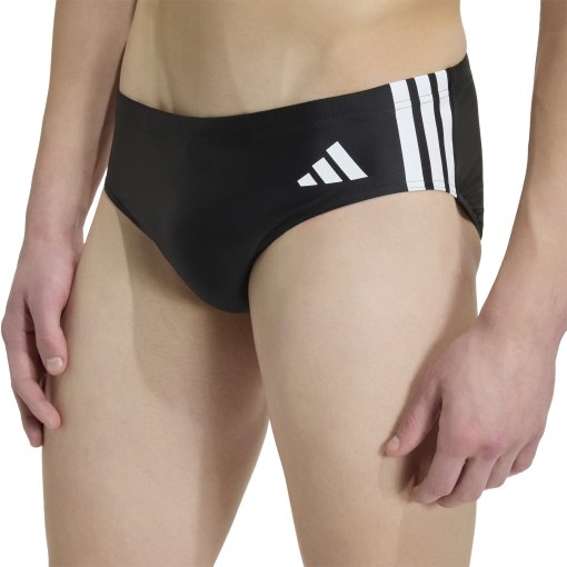 Picture of adidas 3-Stripes Swim Trunks Men - black/white KH3872