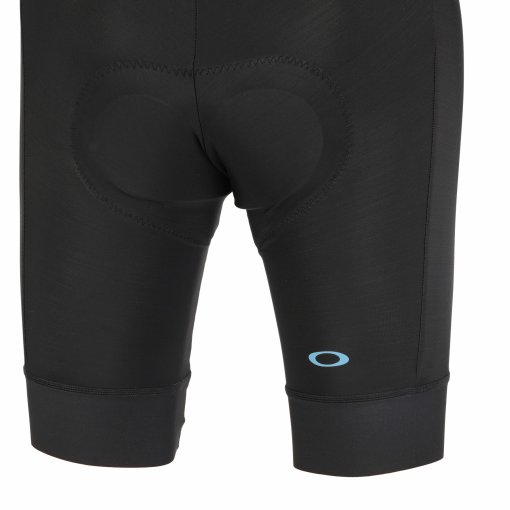 Oakley Icon Classic Bib Shorts Men - Black/Stonewash Blue | BIKE24
