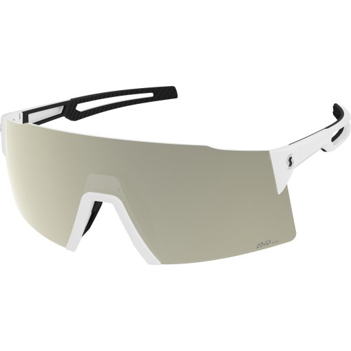 Foto de SCOTT Stride Compact Gafas de sol - white - AMP white chrome S2