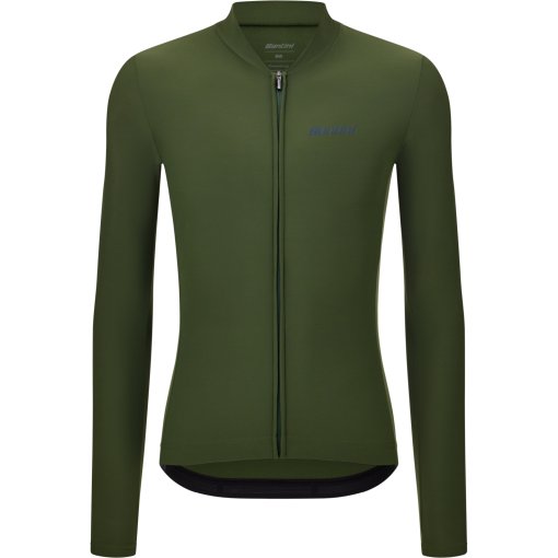 Photo produit de Santini Sensation Maillot à manches longues d&#039;hiver unisexe - green VE