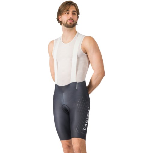 Picture of Castelli Free Aero Race S Kit Bibshorts Men - black/white 010