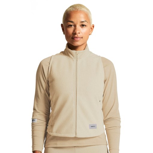 Foto de CRAFT Chaleco de correr Mujer - Subz Fleece - Plaster